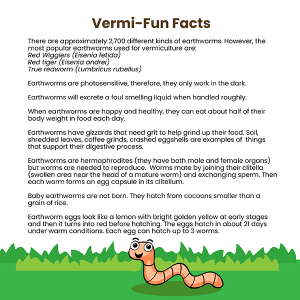 Vermi Fun Facts
