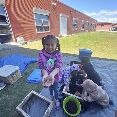 Chief Jacob Bearspaw School Garden